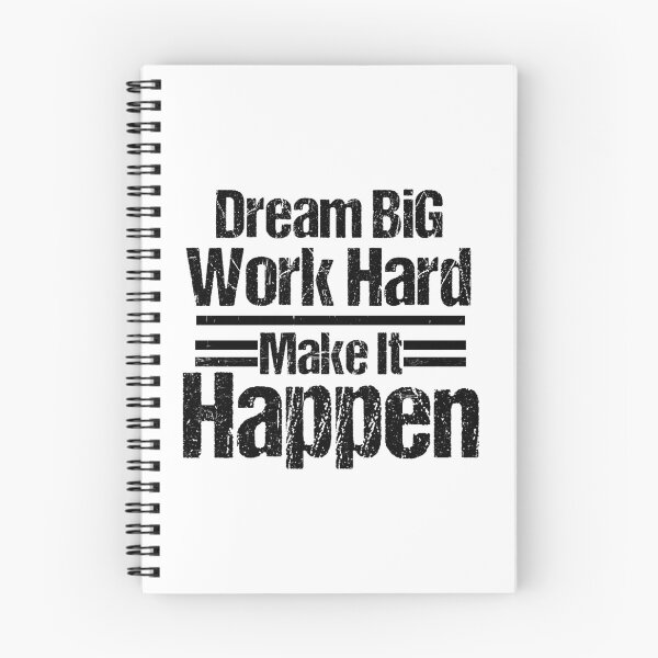 Item preview, Dream Big Work Hard Make It Happen designed and sold by Artnight.