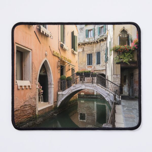 Item preview, Classic Venetian - Rio de San Zanivoro Canal Turn and Dainty Bridge designed and sold by Georgia Mizuleva.