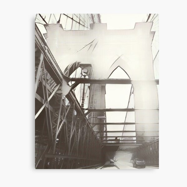 Brooklyn Bridge Metal Print