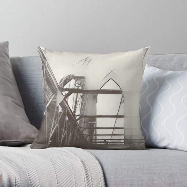 Brooklyn Bridge Throw Pillow
