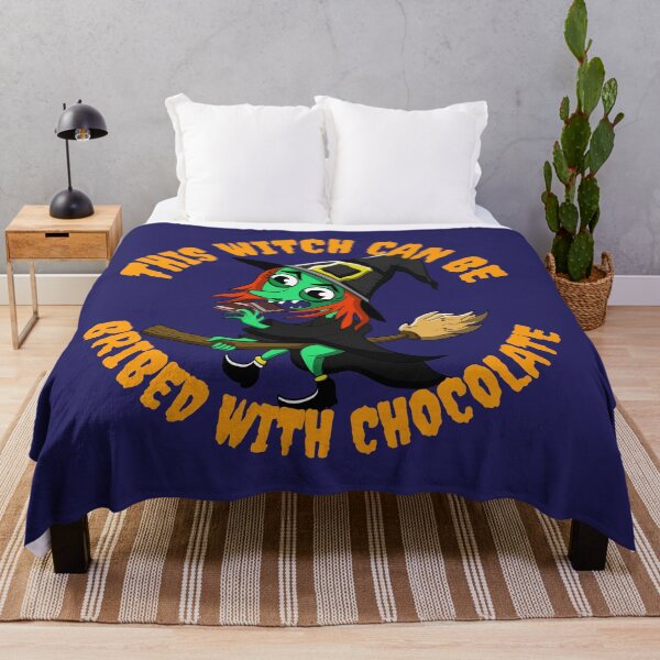 Item preview, This Witch Can Be Bribed With Chocolate designed and sold by CreativeBel.