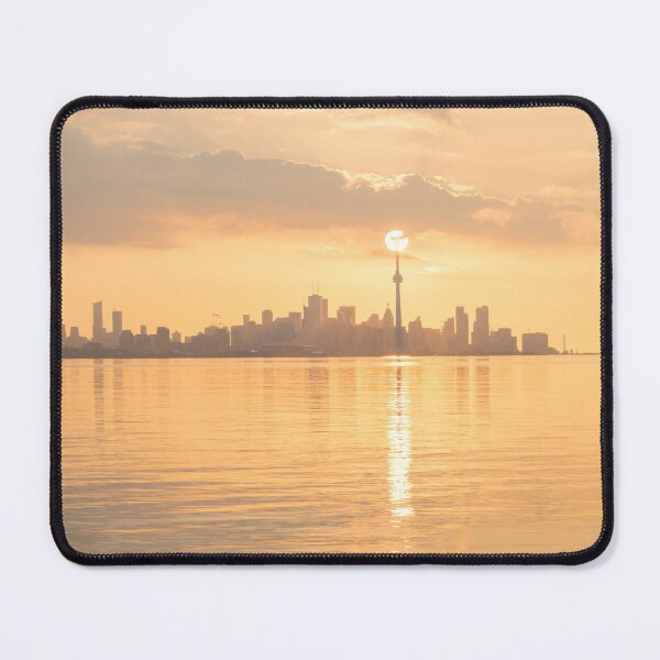 Item preview, Holding the Sun Up - Perfectly Timed Sunrise Over Toronto designed and sold by Georgia Mizuleva.