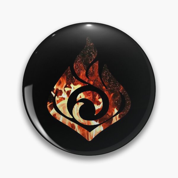 Item preview, Pyro Element Genshin Impact   designed and sold by stephaniealvar.