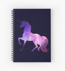 Cuaderno de espiral Unicornio galáctico
