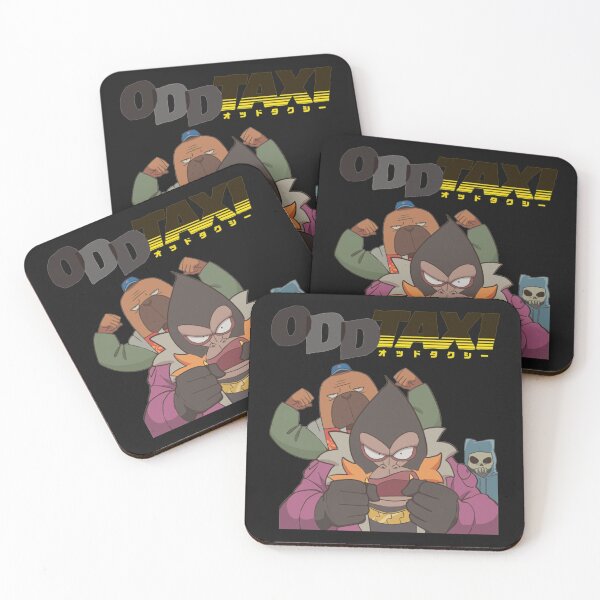 Item preview, Odd Taxi Odokawa and Dobu     designed and sold by ClubWild.