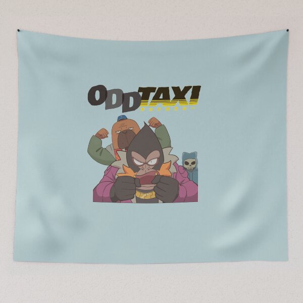 Item preview, Odd Taxi Odokawa and Dobu     designed and sold by ClubWild.