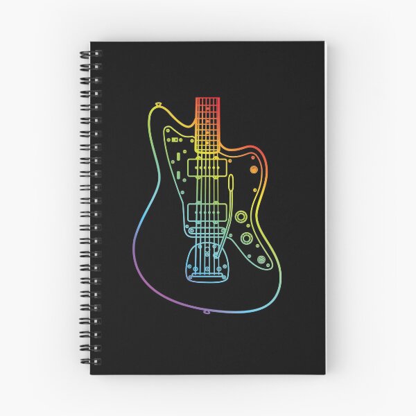 Item preview, Offset Style Electric Guitar Body Colorful Outline designed and sold by nightsworthy.