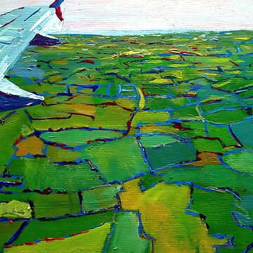 Artwork thumbnail, Dublin, from the Air (Ireland) by eolai