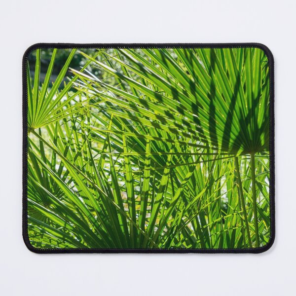 Item preview, Palmy Intricacy - Gloriously Green Palm Leaf Biophilic Patterns designed and sold by Georgia Mizuleva.