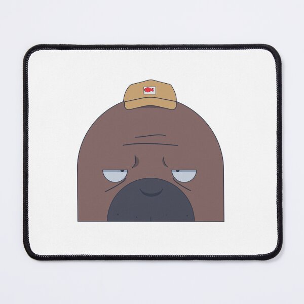 Item preview, Odd Taxi Odokawa With Fish Hat designed and sold by ClubWild.