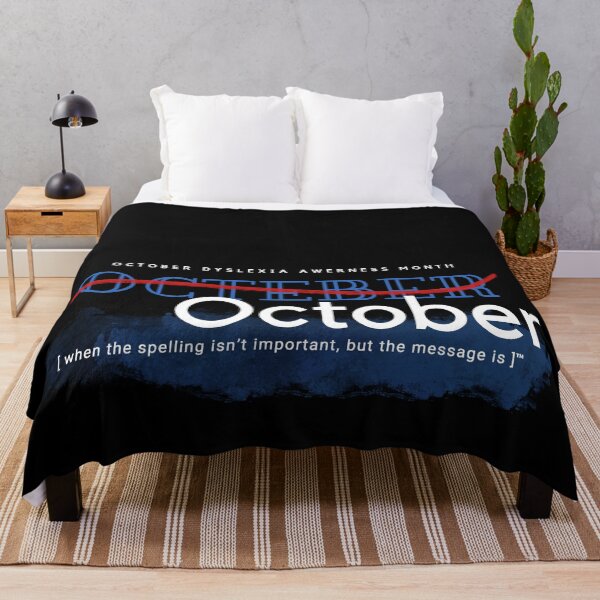 Item preview, October dyslexia awareness month designed and sold by Lillieoandco.