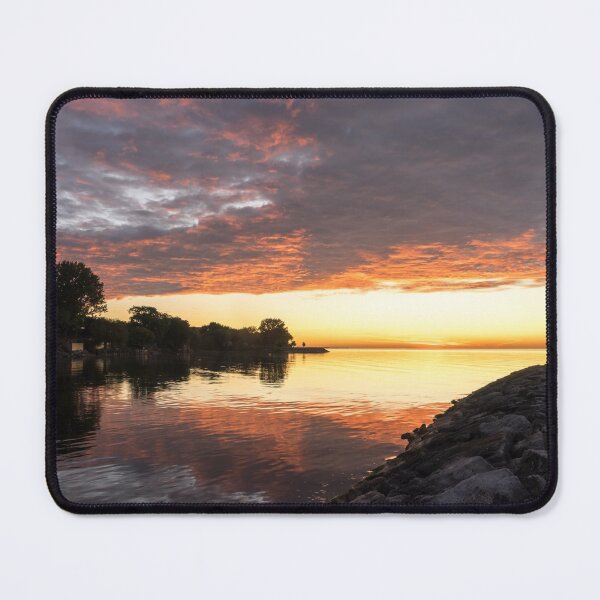 Item preview, Anticipation - Waiting for Sunrise on a Rocky Lake Ontario Promontory designed and sold by Georgia Mizuleva.