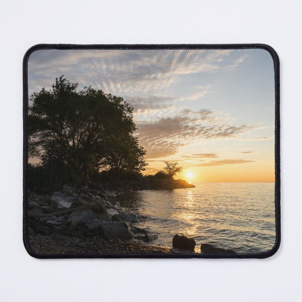 Item preview, Rough Beach - Greeting the Day on the Shore of Lake Ontario designed and sold by Georgia Mizuleva.