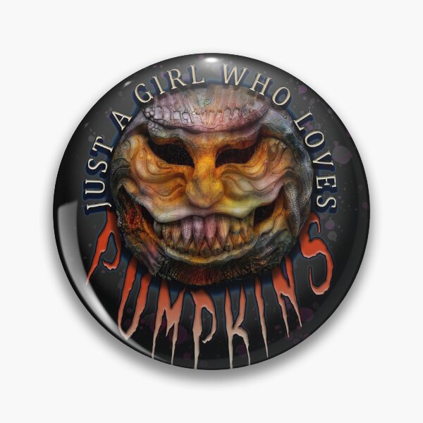 Item preview, Just a Girl Who Loves Pumpkins | Surreal Horror Pumpkin | Goblincore Pumpkin | TM11 designed and sold by triciakitty.