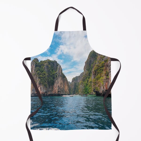 Item preview, Beach Surrounded by Cliffs designed and sold by Happiness Creators.