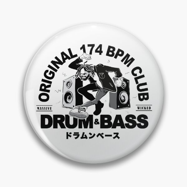 Item preview, Original 174 BPM Club - Drum N Bass ( DnB Massive !! ) designed and sold by WULFLAND ARTS.