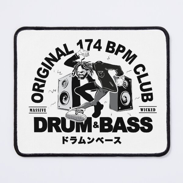 Item preview, Original 174 BPM Club - Drum N Bass ( DnB Massive !! ) designed and sold by WULFLAND ARTS.