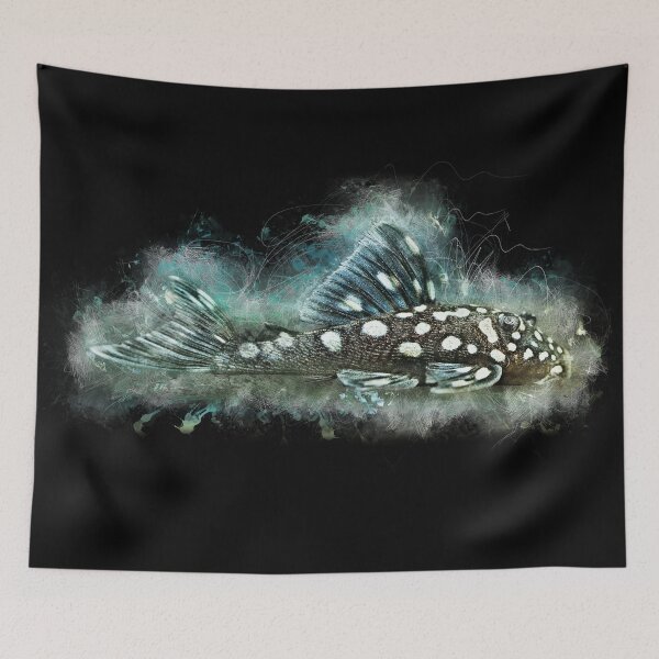 Item preview, L128 Blue Phantom Catfish Big Spot - Hemiancistrus sp. designed and sold by AquariumLutter.