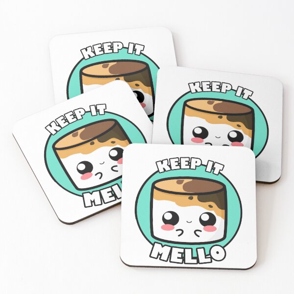 Item preview, Cute Cartoon Marshmallow || Keep It Mello || Kawaii designed and sold by cookingwithten.