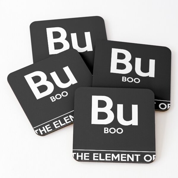 Item preview, Bu The Element Of Surprise Funny Boo Periodic Table designed and sold by TH3--DESIGNER.