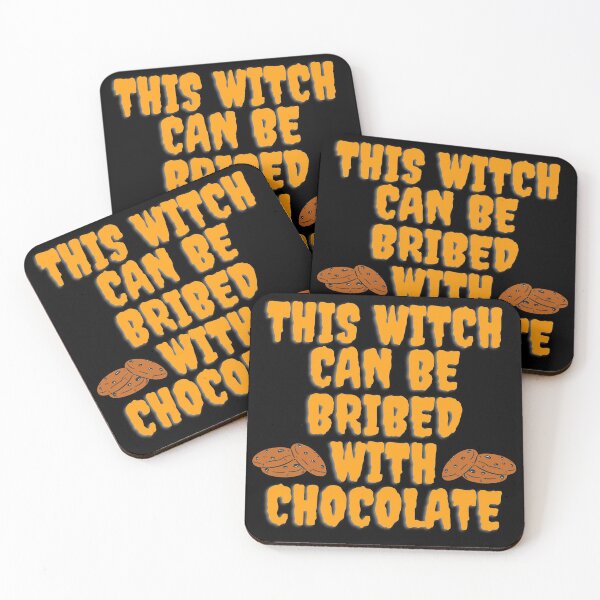 Item preview, This Witch Can Be Bribed With Chocolate designed and sold by CreativeBel.