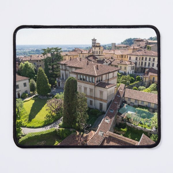 Item preview, Rooftops and Gardens - Citta Alta Upper Town in Bergamo Lombardy Italy designed and sold by Georgia Mizuleva.
