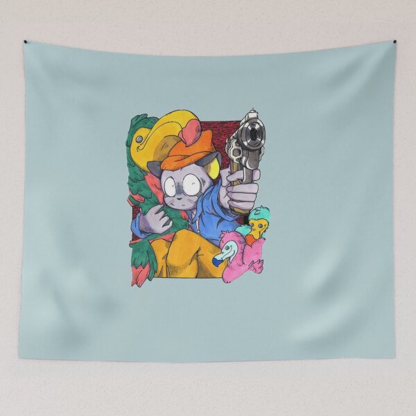 Item preview, Odd Taxi Tanaka Holding on Dodos   designed and sold by ClubWild.