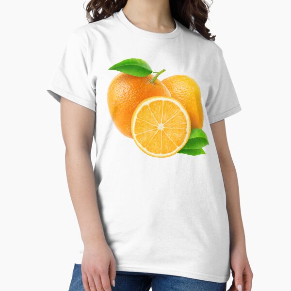 Artikel-Vorschau von Frische Orangen mit Blättern, designt und verkauft von 6hands.