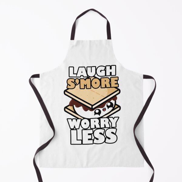 Item preview, Cute Cartoon S'more || Laugh S'more Worry Less || Kawaii designed and sold by cookingwithten.