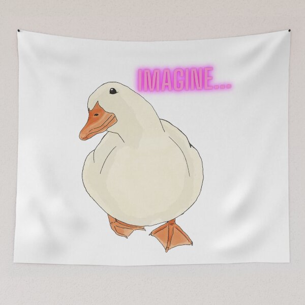 Item preview, Cute Duck Imagines - Just Imagine - Adorable Duck designed and sold by BunnyBizarre.