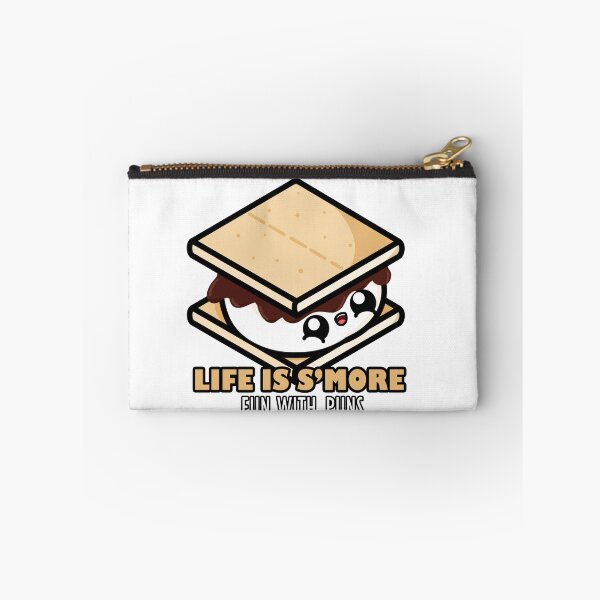 Item preview, Cute Cartoon S'more || Life Is S'more Fun With Puns || Kawaii designed and sold by cookingwithten.
