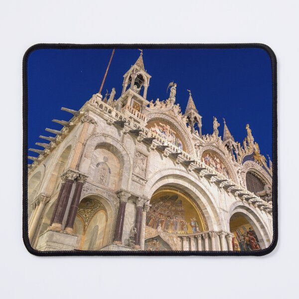 Item preview, Venice Italy Night Magic - Saint Mark Basilica di San Marco Blue Hour designed and sold by Georgia Mizuleva.