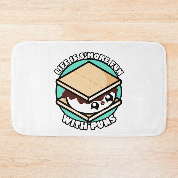 Item preview, Cute Cartoon S'more || Life Is S'more Fun With Puns || Kawaii designed and sold by cookingwithten.