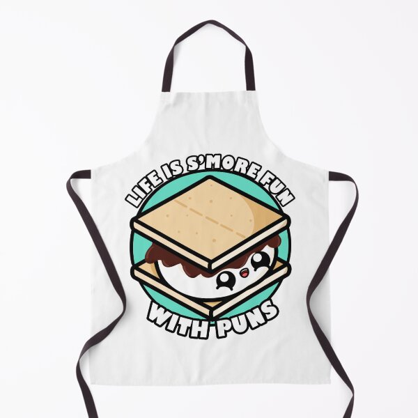 Item preview, Cute Cartoon S'more || Life Is S'more Fun With Puns || Kawaii designed and sold by cookingwithten.