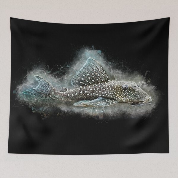 Item preview, L 128 Blue Phantom Catfish - Hemiancistrus sp designed and sold by AquariumLutter.