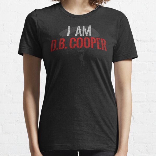 I Am DB Cooper - Black Dirty Essential T-Shirt
