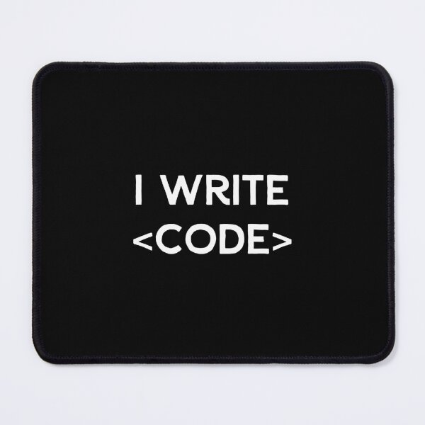 Item preview, I Write Code designed and sold by developer-gifts.