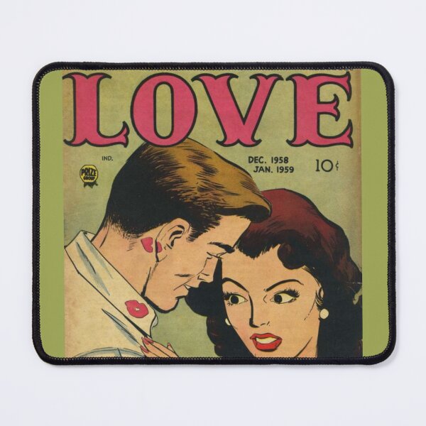 Item preview, All For Love retro vintage romance comic designed and sold by MerchByCraig.