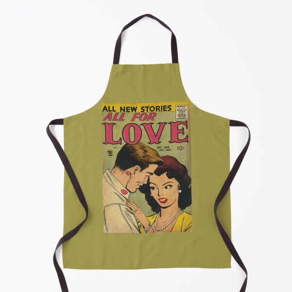 Item preview, All For Love retro vintage romance comic designed and sold by MerchByCraig.