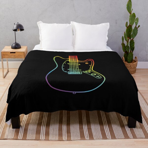 Item preview, M-Style Offset Style Electric Guitar Body Colorful Outline designed and sold by nightsworthy.