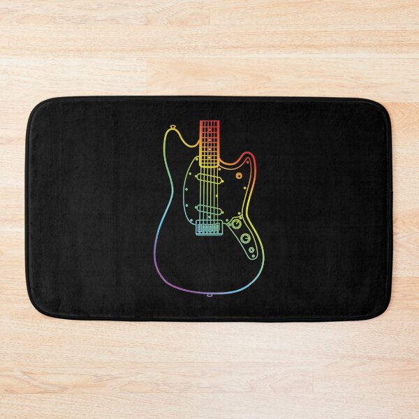 Item preview, M-Style Offset Style Electric Guitar Body Colorful Outline designed and sold by nightsworthy.