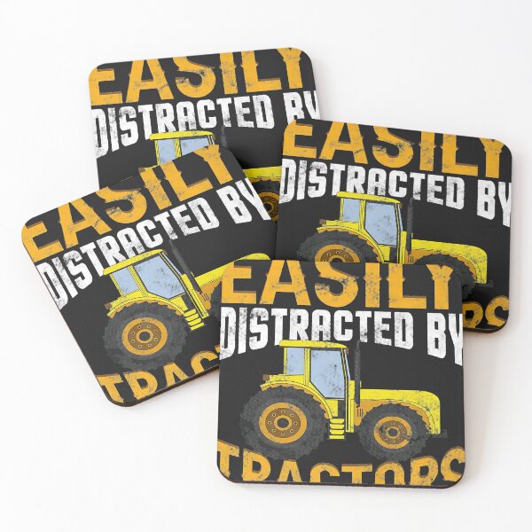 Item preview,  Easily Distracted Tractors  designed and sold by Usatazon on.
