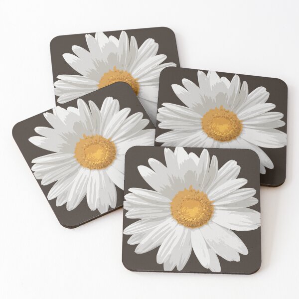 Item preview, White daisy flower designed and sold by Art Shadow.