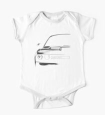 dodge challenger 2015, black shirt One Piece - Short Sleeve
