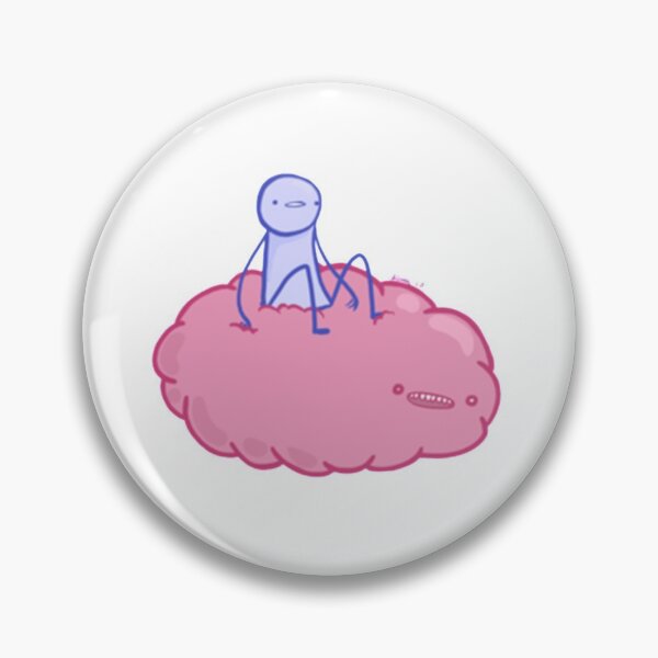 Item preview, pink cloud creature taxi   designed and sold by ClubWild.