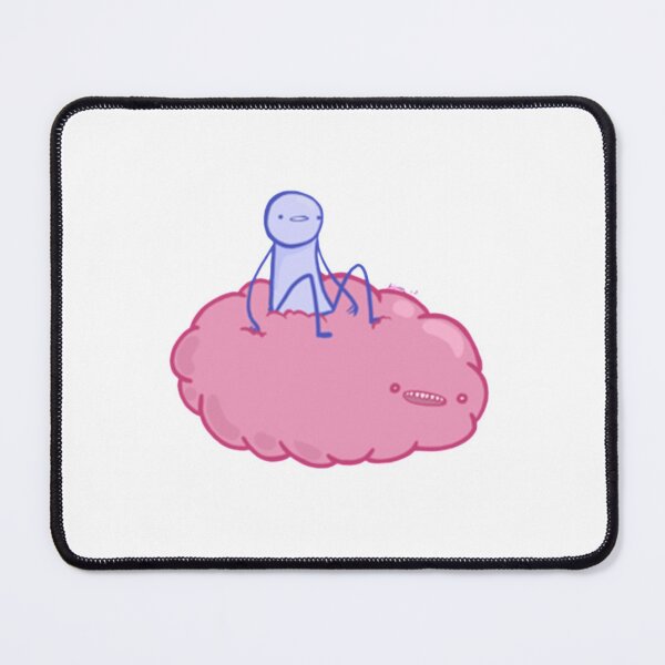 Item preview, pink cloud creature taxi designed and sold by ClubWild.