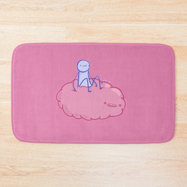 Item preview, pink cloud creature taxi   designed and sold by ClubWild.