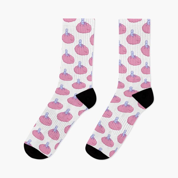 Item preview, pink cloud creature taxi   designed and sold by ClubWild.