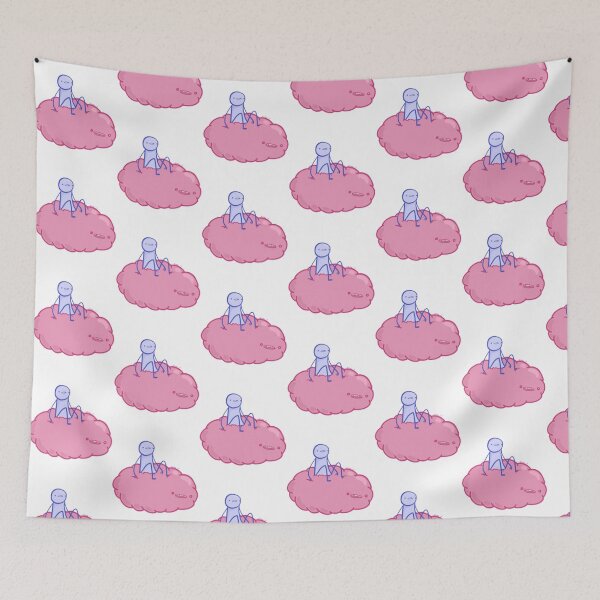 Item preview, pink cloud creature taxi   designed and sold by ClubWild.