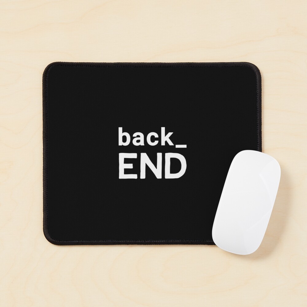 Back End Developer Mouse Pad